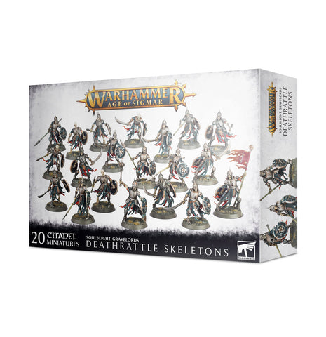 Warhammer Age of Sigma Soulblight Gravelords Deathrattle Skeletons