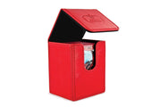 Deck Box Ultimate Guard Flip Deck Case 100+ Standard Size Red