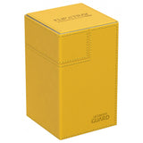 Deck Box Ultimate Guard Flip n Tray Deck Case 100+ Standard Size XenoSkin Amber