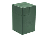 Deck Box Ultimate Guard Flip n Tray Deck Case 100+ Standard Size XenoSkin Green