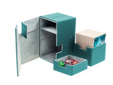 Deck Box Ultimate Guard Flip n Tray Deck Case 100+ Standard Size XenoSkin Petrol