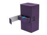 Deck Box Ultimate Guard Twin Flip´n´Tray Deck Case 160+ Standard Size XenoSkin Purple