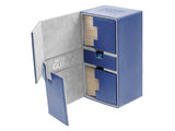 Deck Box Ultimate Guard Twin Flip n Tray Deck Case 200+ Standard Size XenoSkin Blue