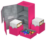 Deck Box Ultimate Guard Twin Flip n Tray Deck Case 200+ Standard Size XenoSkin Pink