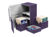 Deck Box Ultimate Guard Twin Flip n Tray Deck Case 200+ Standard Size XenoSkin Purple
