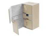 Deck Box Ultimate Guard Twin Flip n Tray Deck Case 200+ Standard Size XenoSkin Sand