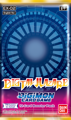 Digimon Card Game Digital Hazard [EX-02] Booster Pack (Release Date 15 Jul 2022)