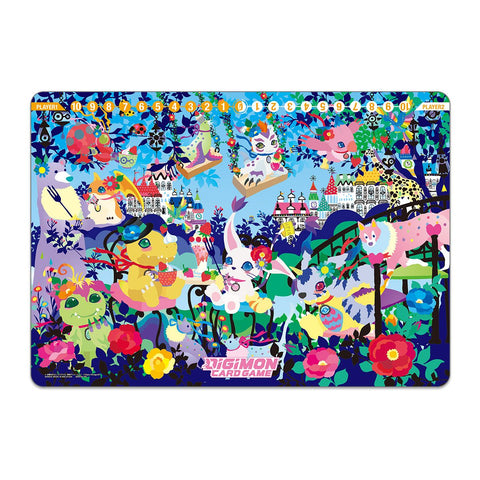 Digimon Card Game Playmat and Card Set 2 Floral Fun (PB-09) (Release Date 30 Sep 2022)