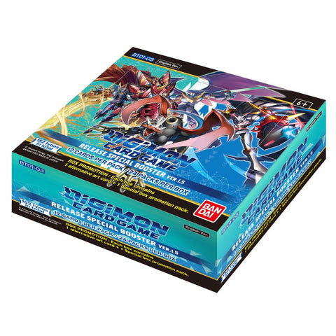 Digimon Card Game Series 01 Special Booster Box Version 1.5 (Release Date: 12/03/ 2021)