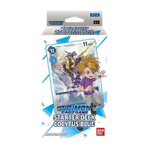 Digimon Card Game Series 01 Starter Deck 02 Cocytus Blue (Estimated Release Date: JAN 2021)