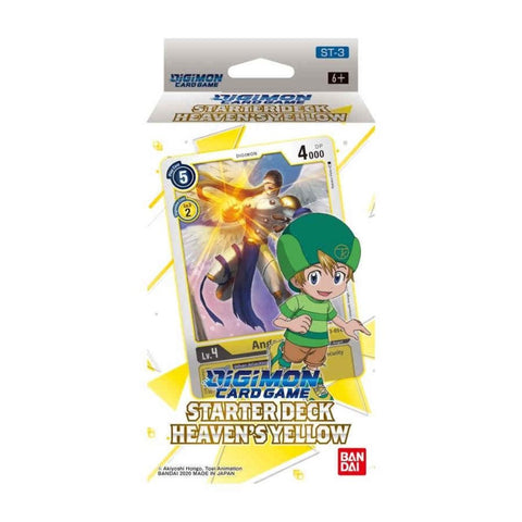 Digimon Card Game Series 01 Starter Deck 03 Heavens Yellow (Estimated Release Date: JAN 2021)