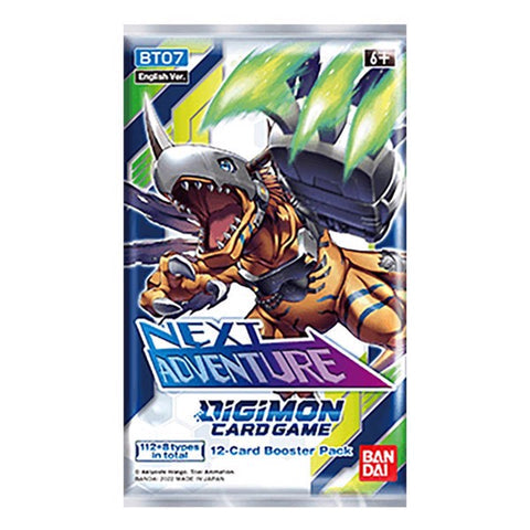 Digimon Card Game Series 07 Next Adventure BT07 Booster Pack (Release Date 04 Mar 2022)