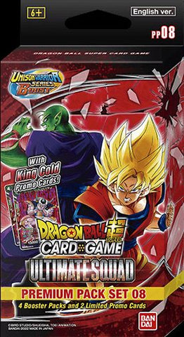 Dragon Ball Super Card Game Ultimate Squad Premium Pack Set 08 (PP08) (Release Date 24 Jun 2022)