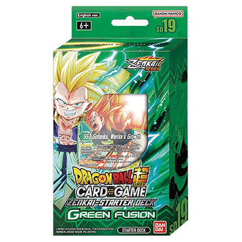 Dragon Ball Super Card Game Zenkai-Starter Deck Green Fusion SD19 (Release Date 16 Sep 2022)