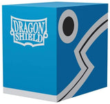 Dragon Shield Double Shell Deck Box - Blue/Black