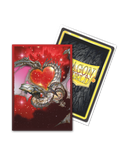 Caja de 60 fundas japonesas con diseño de Dragon Shield, con diseño de pincel, San Valentín, dragón 2022