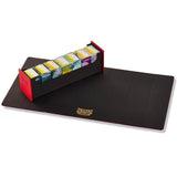 Dragon Shield Magic Carpet 500 Deck Tray and Playmat - Red/Black