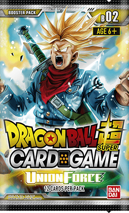 Dragon Ball Super Card Game Booster Pack B02-Union Force (Release date 3/11/2017)