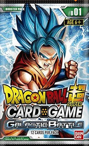 Dragon Ball Super Card Game Booster Pack (Release date 28 July 2017)
