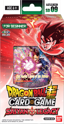 Dragon Ball Super Card Game Saiyan Legacy Starter Deck SD09 (Release Date 02/08/2019)
