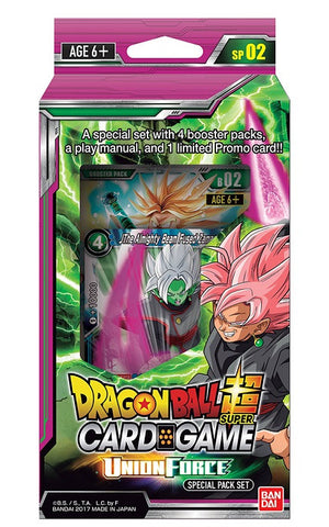 Dragon Ball Super Card Game Special Pack 02-Union Force (Release date 3 /11/2017)
