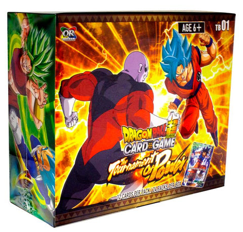 Dragon Ball Super Card Game Themed Booster Box TB01 The Tournament Of Power (Release date 25/05/2018)