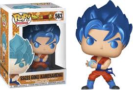 Dragon Ball Z - SSGSS Goku with Kamehameha Metallic US Exclusive Pop! Vinyl [RS]