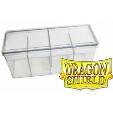 Dragon Shield Storage Box Four Comparments Clear