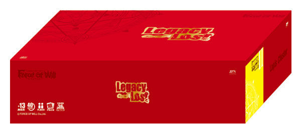 FORCE OF WILL BOOSTER BOX LAPIS CLUSTER (L2) "LEGACY LOST" - ENGLISH ( The Games Corner FORCE OF WILL BOOSTER BOX LAPIS CLUSTER (L2) "LEGACY LOST" - ENGLISH ( The Games Corner