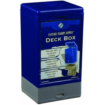 Fantasy Flight Supply Deck Box-Blue