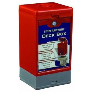 Fantasy Flight Supply Deck Box-Red