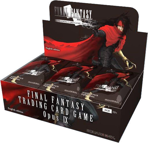 Final Fantasy Trading Card Game Opus IX Booster Box (Release Date 19/0 The Games Corner Final Fantasy Trading Card Game Opus IX Booster Box (Release Date 19/0 The Games Corner
