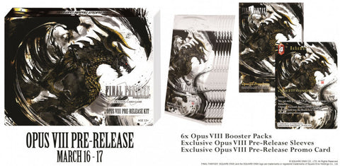 Final Fantasy Trading Card Game Opus VIII Pre-release Kit (Release Dat –  The Games Corner
