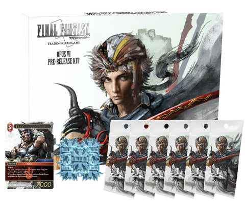 Final Fantasy Trading Card Game Opus VI Pre-release Kit