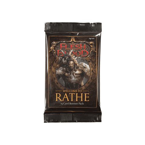flesh and blood tcg welcome to rathe booster box Flesh and Blood TCG Welcome to Rathe Booster Pack – The Games Corner