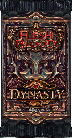 Flesh and Blood Dynasty Booster Pack (Release Date 11 Nov 2022)
