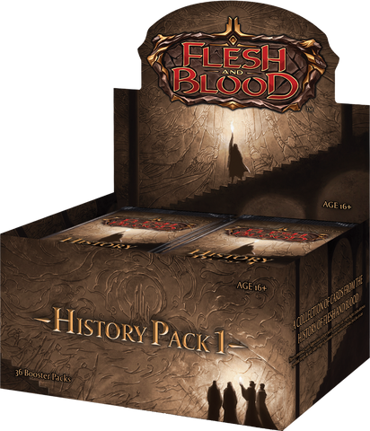 Flesh and Blood History Pack 1 Booster Box (Release Date 06 May 2022)