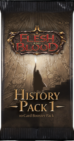 Flesh and Blood History Pack 1 Booster Pack (Release Date 06 May 2022)