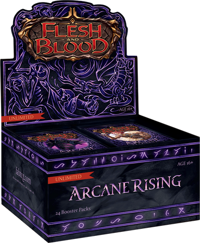 Flesh and Blood TCG Arcane Rising UNLIMITED Booster Box (Release Date 27/11/2020)