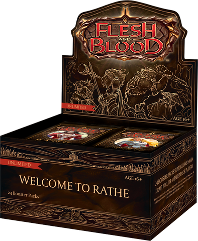 Flesh and Blood TCG Welcome to Rathe UNLIMITED Booster Box (Release Date 27/11/2020)
