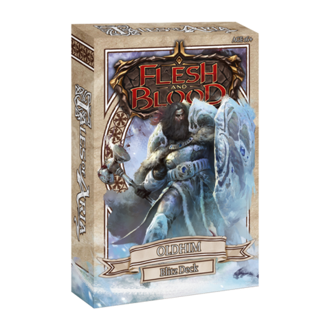 Flesh and Blood Tales of Aria Blitz Deck-Oldhim (Release date 24 Sep 2021)