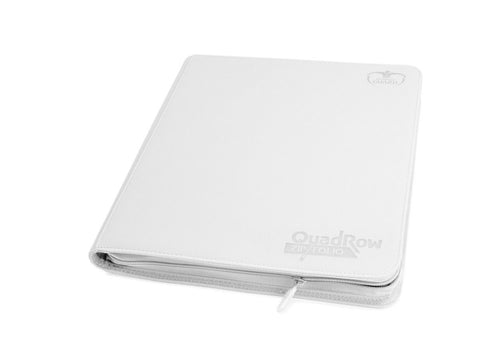 Folder Ultimate Guard 12-Pocket QuadRow ZipFolio XenoSkin White