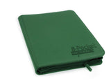 Folder Ultimate Guard 8-Pocket ZipFolio Xenoskin Green