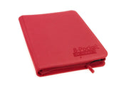 Folder Ultimate Guard 8-Pocket ZipFolio Xenoskin Red