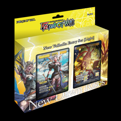 Force of Will New Valhalla Entry Set New Dawn Rises Starter Deck-Light Attribute (English)