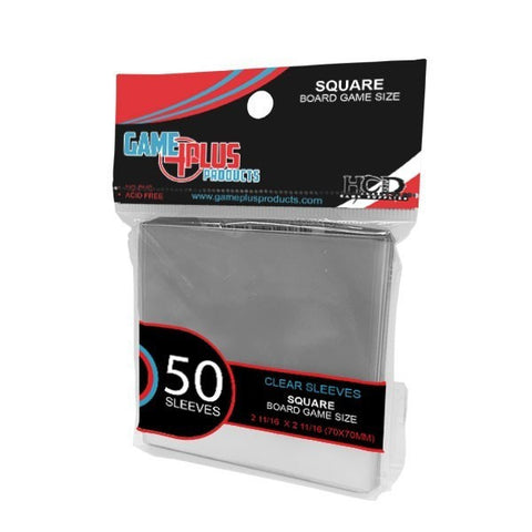Game Plus Square Board Game Size Sleeves