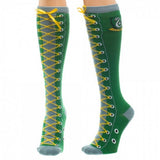 Harry Potter Slytherin Faux Knee High Socks