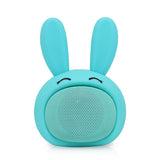 ICutes Mini Rabbit Wireless Bluetooth Speaker (Blue)