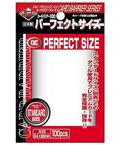 KMC PERFECT SIZE SLEEVE (100 SLEEVES/PACK) - STANDARD SIZE