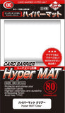 KMC SLEEVE HYPER MAT CLEAR (80 SLEEVES/PACK) - STANDARD SIZE